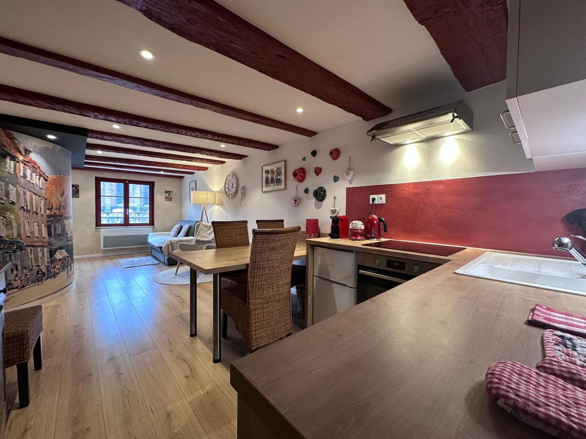B'M Yerri - Appartement 4 Pers - Vue Cathedrale Colmar Exteriör bild